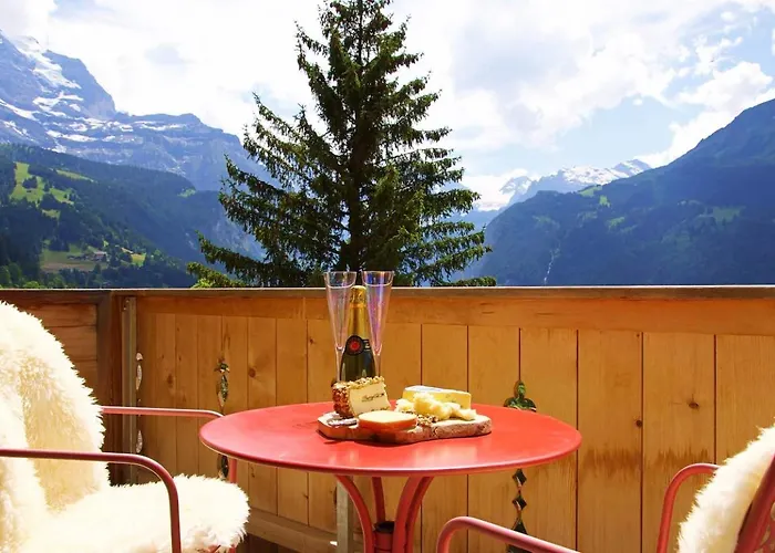 Flat #1, Aberot, Wengen, Switzerland Apartman *