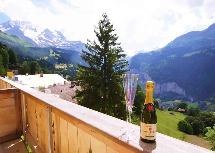 Flat #1, Aberot, Wengen, Switzerland Apartman *